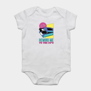 Be Kind Rewind Me to the 90s // Funny Retro VCR Videotape // 90s Nostalgia Baby Bodysuit